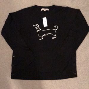 Loft dachshund (wiener dog) sweater